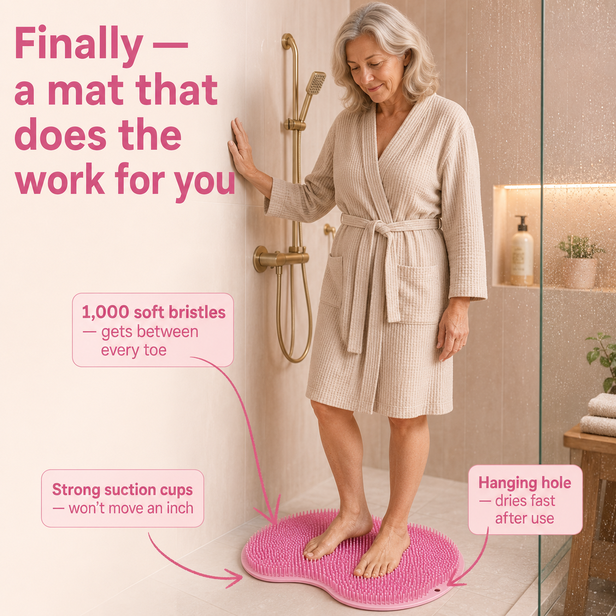 AquaStep PRO - Clean Your Feet Without Bending Over